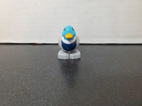 Lego Duplo MALLARD DUCK BIRD BLUE HEAD Pet House Home Zoo Yellow Beak Forest