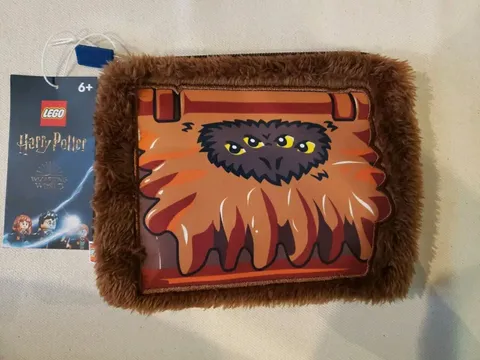 LEGO Harry Potter Pencil Case Monster Book Of Monsters new, 7.75" by 6"