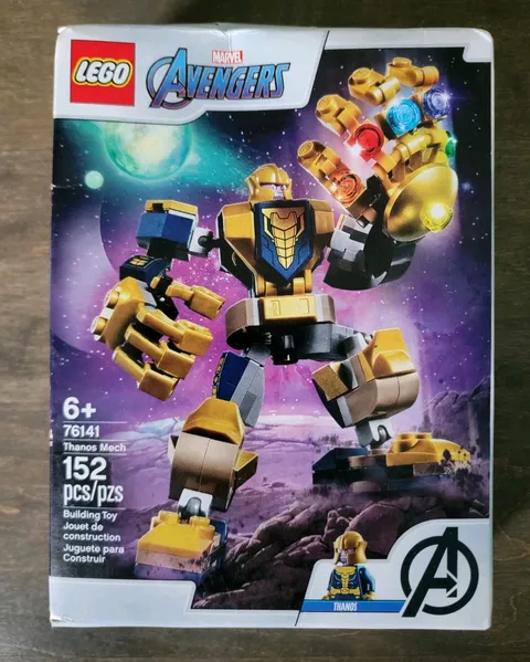 LEGO - MARVEL - 76141 - THANOS MECH - NEW IN SEALED BOX - BOX DAMAGE