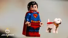 LEGO DC Jaka Brick 2025 Superman Movie Super Savior & Cheeky Canine Minifigure