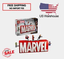 SALE LEGO Marvel Logo & Minifigures Building Set 76313 