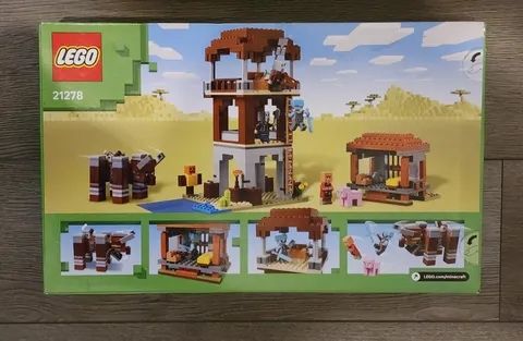 LEGO 21278 Minecraft - The Pillager Outpost and Ravager NEW and sealed 