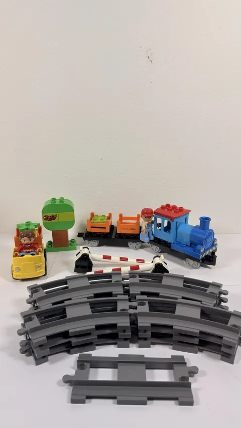 LEGO DUPLO 10810 Push Train Track System Railroad Set Incomplete