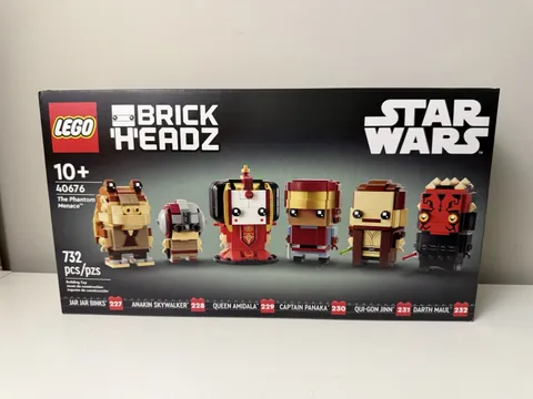 LEGO 40676 Star Wars Brickheadz The Phantom Menace SEALED RETIRED FAST SHIPPING