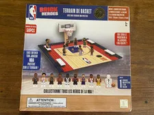 Brick Heroes NBA Terrain De Basketball Court Briques + Figures New