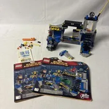 Lego Marvel 76018 Hulk Lab Smash Incomplete w/Manuals NO Minifigures/Weapons