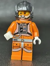 LEGOSW0826 Star Wars ZEV SENESCA Torso crack damage- Please Read