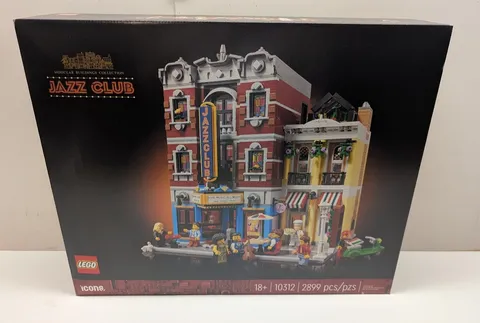 LEGO 10312 Icons Jazz Club Modular Building City New & Sealed & Retired