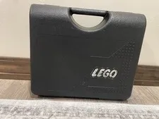 Lego Storage Case (1997) - Black With Silver Accent