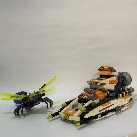LEGO Galaxy Squad 70705 Bug Obliterator Incomplete Set AS-IS - 2 Ships & 2 Figs