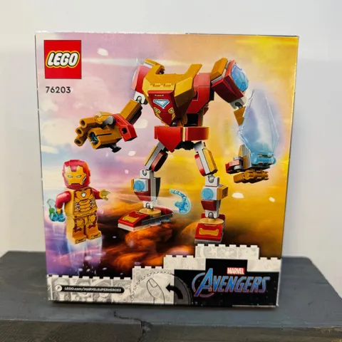 LEGO 76203 IRON MAN MECH ARMOR legos set NEW marvel AVENGERS robot suit Retired