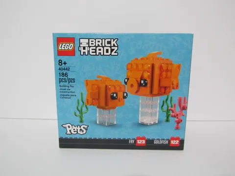 LEGO BRICKHEADZ 40442 PETS GOLDFISH & FRY NEW IN BOX