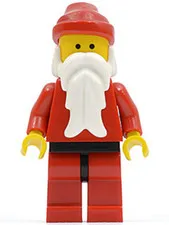 LEGO: Santa Red Legs Black Hips (hol007)