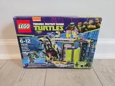 LEGO Teenage Mutant Ninja Turtles: Mutation Chamber Unleashed (79119) Box Damage
