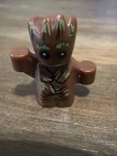 Lego Baby Groot Minifigure Reddish Brown Guardians of the Galaxy 76081 sh0389