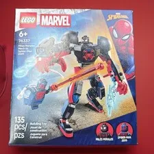 LEGO Marvel Super Heroes Miles Morales Mech vs. Spider-Man 2099 76337 New Sealed