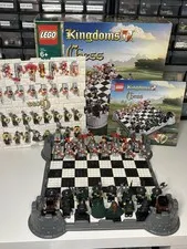 Lego Castle: Kingdoms: Games: Chess Set 853373 - 100% COMPLETE WITH OPEN BOX Rar