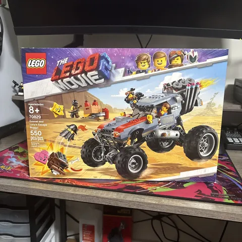 Lego Movie Emmett & Lucy Escape Buggy 70829  NIB Box has wear see pics