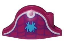 Lego 2528 Minifigure Pirate Bicorne Hat 2528PB16 Gwen Stacy 11208