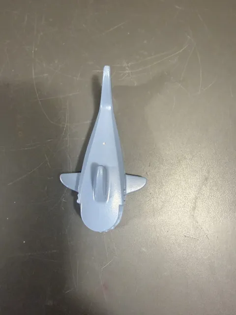 LEGO Light Bluish Gray Shark Animal Figure Minifigure Accessory Ocean Creature