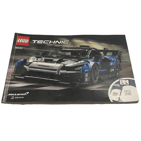 Lego Technic McLaren Senna Manual 42123