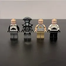 LEGO Star Wars 75157 Minifigure Lot (Captain Rex, Wolffe, Gregor, Fifth Brother)