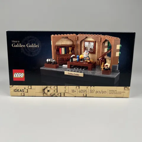 LEGO Ideas Tribute to Galileo Galilei 40595 Retired GWP 307pc - New Sealed
