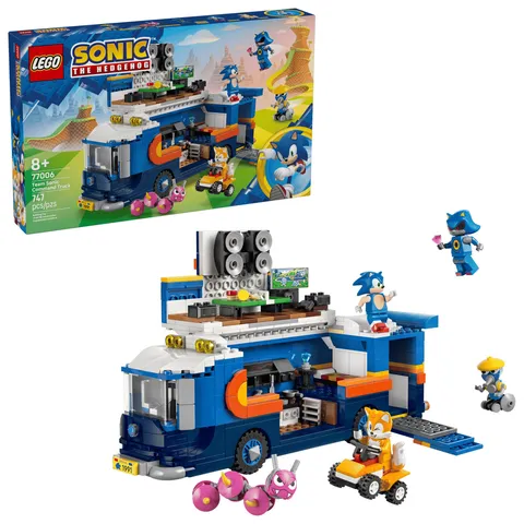 LEGO Sonic the Hedgehog 77006 Team Sonic Command Truck Building Set New