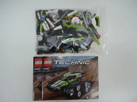 LEGO Technic 42065 RC Tracked Racer Used With Instructions No Original Box