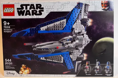 NEW LEGO Star Wars Mandalorian Starfighter SHIP SET 75316 GAR SAXTON BO KATAN