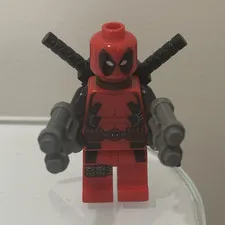 LEGO Marvel Deadpool SH032 Rare Original 2012 Minifigure 6866 Genuine LEGO