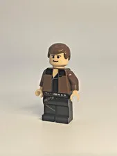 LEGO Orbital Minifigs - Star Wars Classic Han Solo Pad Printed Custom - Brown
