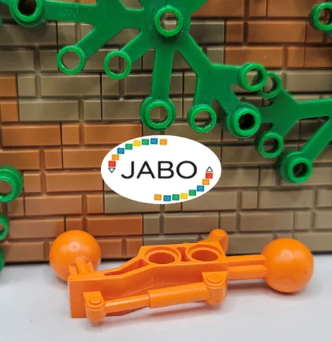 (S17 / 8 / 16) LEGO Bionicle 32173 Technic Ball Joint 2 x 7 Orange