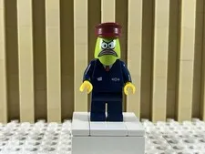 LEGO SpongeBob Bikini Bottom Express Bus Driver Minifigure Red Hat