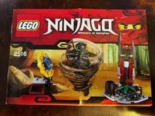 LEGO 2516 NINJAGO Instruction Manual ONLY Training Outpost
