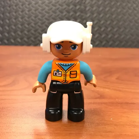 Lego Duplo Construction Worker figure