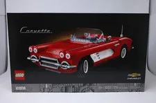 LEGO ICONS Corvette 10321 – Brand New Sealed – 1210 pcs – Classic Chevy Model 