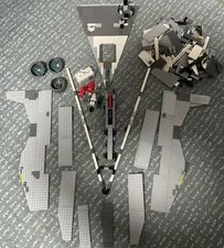 LEGO 6211 - Star Wars: Imperial Star Destroyer Incomplete With All Mini figures.