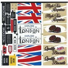 new LEGO Sticker Sheet from London Bus set 10258