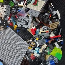 LEGO Bulk Lot 10 LBS Mixed Bricks Pieces Parts Random Assorted Blocks Toys Clean