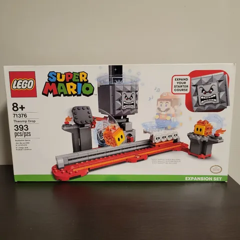 LEGO Super Mario 71376 Thwomp Drop Expansion Set New Sealed Box