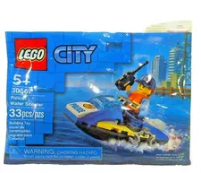 New Sealed - Lego Police Water Scooter Polybag 30567
