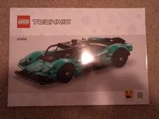 LEGO Technic Instruction Manual 42208 Aston Martin Valkyrie