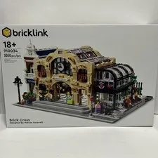 Lego Bricklink Designer Series 4 Brick Cross Train Station 910034 New Sealed Box
