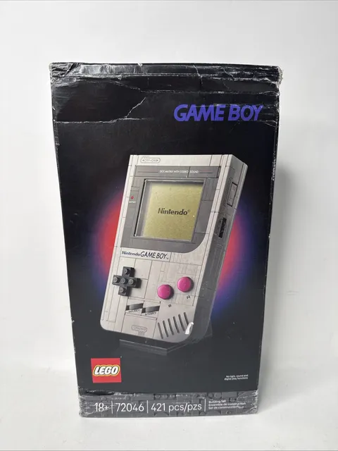 LEGO Game Boy 72046 Building Kit 421 Pieces Bags Sealed New Damaged Box