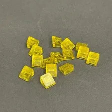 Lego 54200 Yellow Replacement Parts Pieces Lot of 15