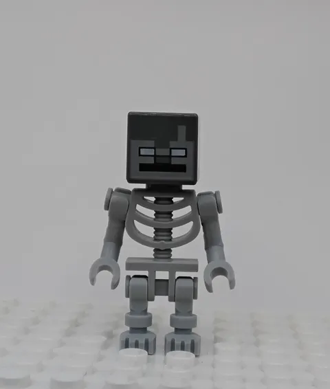LEGO Minecraft Stray Dark Bluish Gray Minifigure-min061 21142 Cape not include