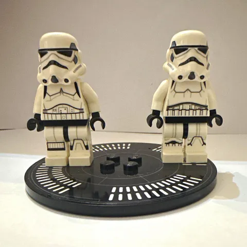 LEGO Star Wars Stormtrooper Minifigure Lot of 2 Plastic