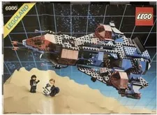 Lego 6986 Mission Commander Space Police 1 Instruction Manual ONLY Vf/Fn