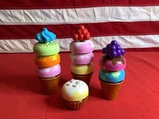 20 pc LEGO Duplo Ice Cream/ Cupcake Lot